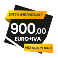 Prezzo ristorante o pizzeria per ditta individuale